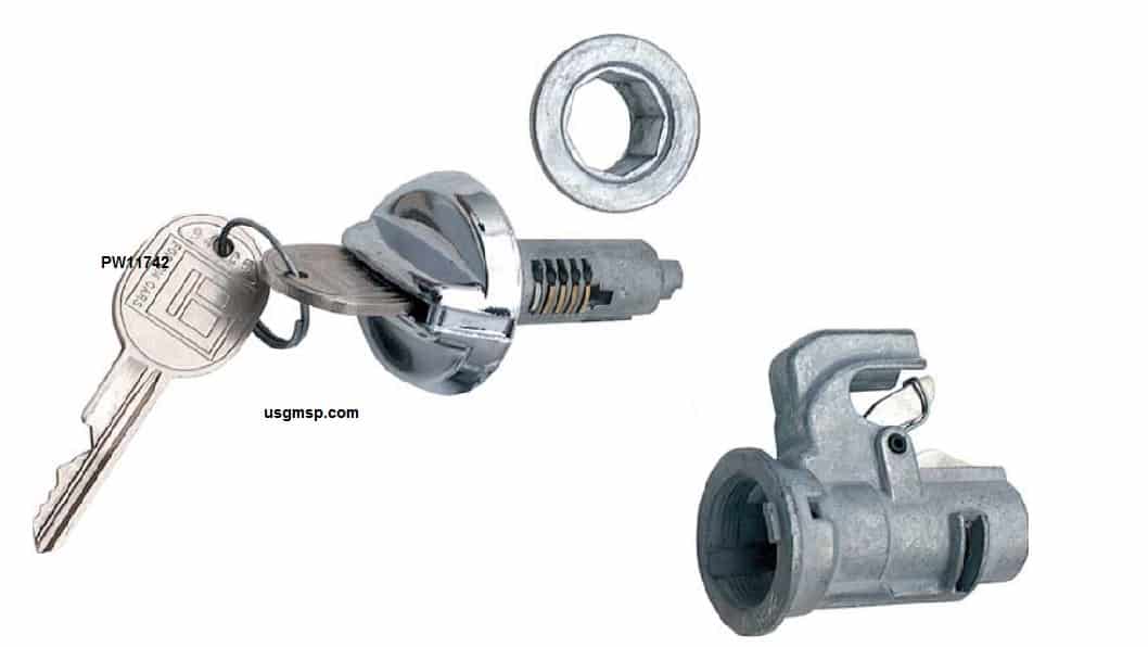 Glovebox Lock Assembly: 70-81 GM Various * See List